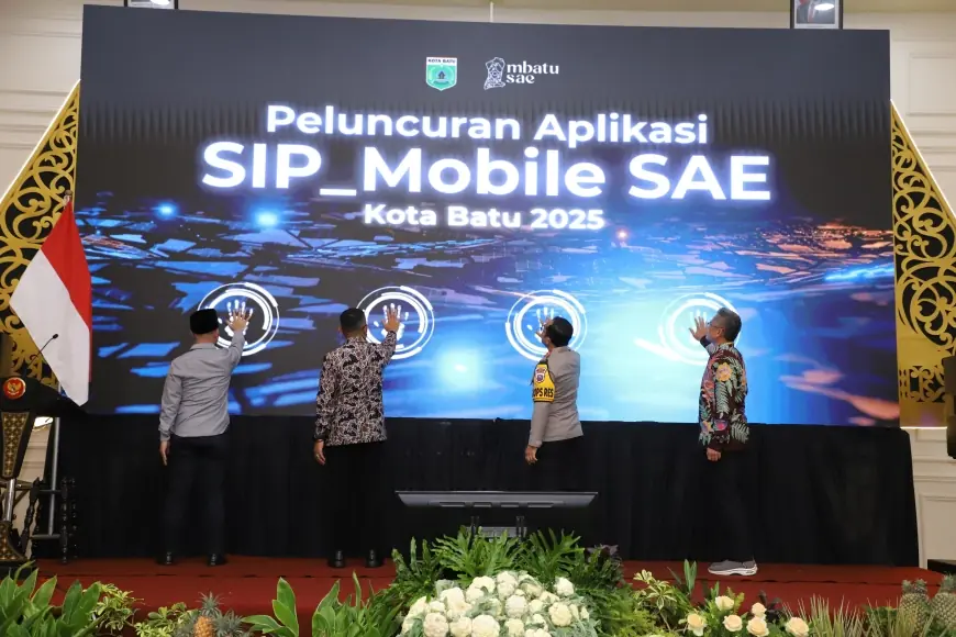 Aplikasi SIP Mobile Sae Resmi Diluncurkan untuk Optimalkan Pajak Daerah Kota Batu