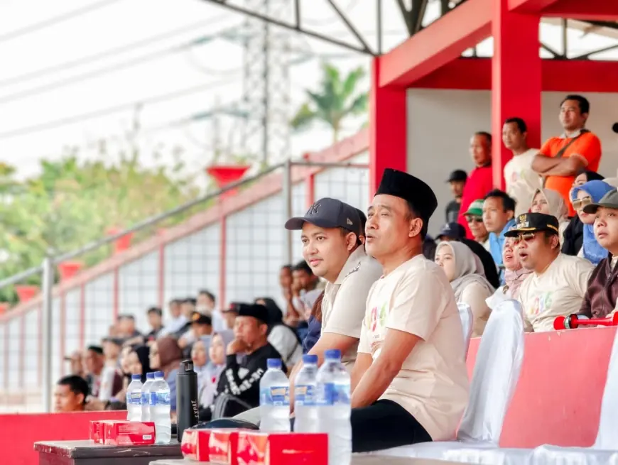 Nonton Liga Bupati Cup, Mas Rusdi: Saya Sangat Bangga Siapa Pun Nanti Juaranya