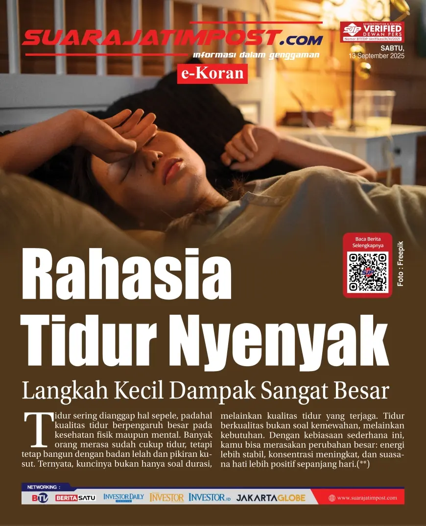 eKoran, Edisi Sabtu, 13 September 2025
