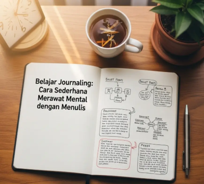 Belajar Journaling: Cara Sederhana Merawat Mental dengan Menulis