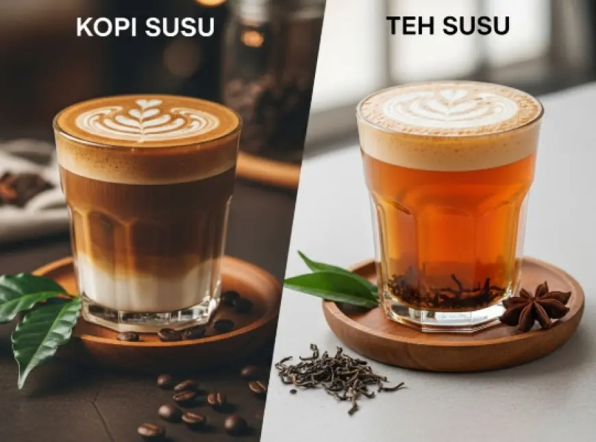 Kopi Susu vs Teh Susu: Mana yang Lebih Ramah untuk Kesehatan?