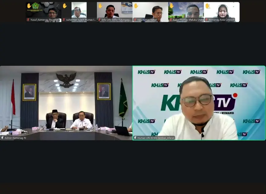 Humas UIN KHAS Jember Raih Apresiasi Nasional dari Kemenag RI