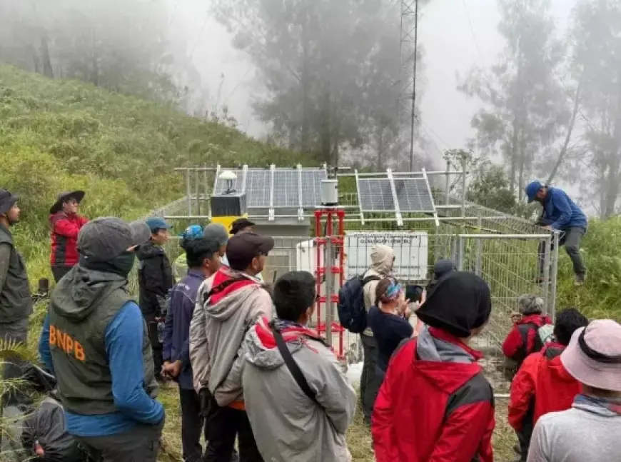 Pemkab Lumajang Dapat Hibah Alat Pemantau Cuaca dari Pemerintah Swiss