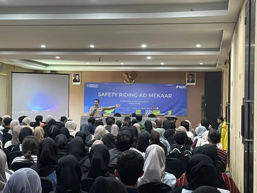Karyawan PNM Dibekali Edukasi Keselamatan, Polisi Tekankan Budaya Tertib Lalu Lintas