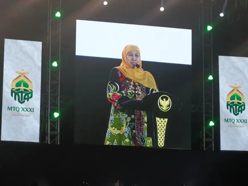 Resmi Dibuka, MTQ Jatim XXXI di Jember Dipuji Setara MTQ  Nasional