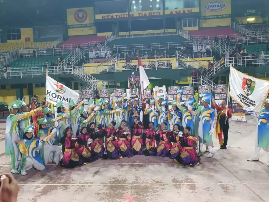 Marching band Jember Juara Umum di Malaysia
