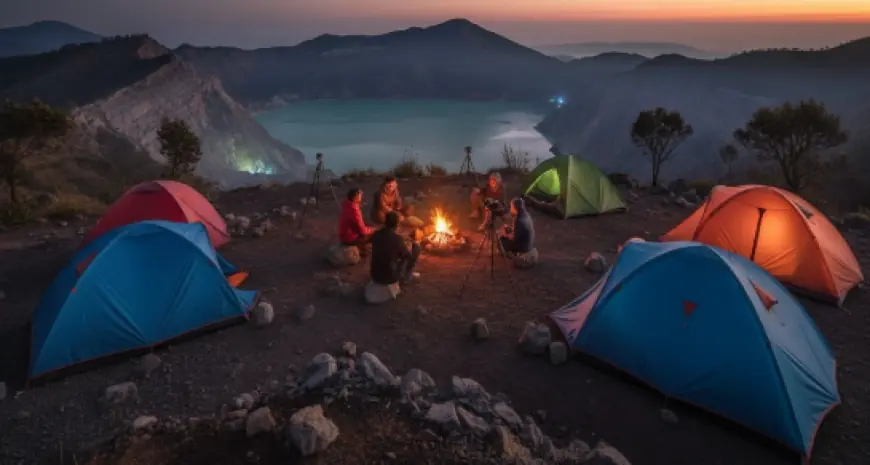 Kembali ke Alam: Tren Healing dengan Camping di Kaki Gunung Ijen