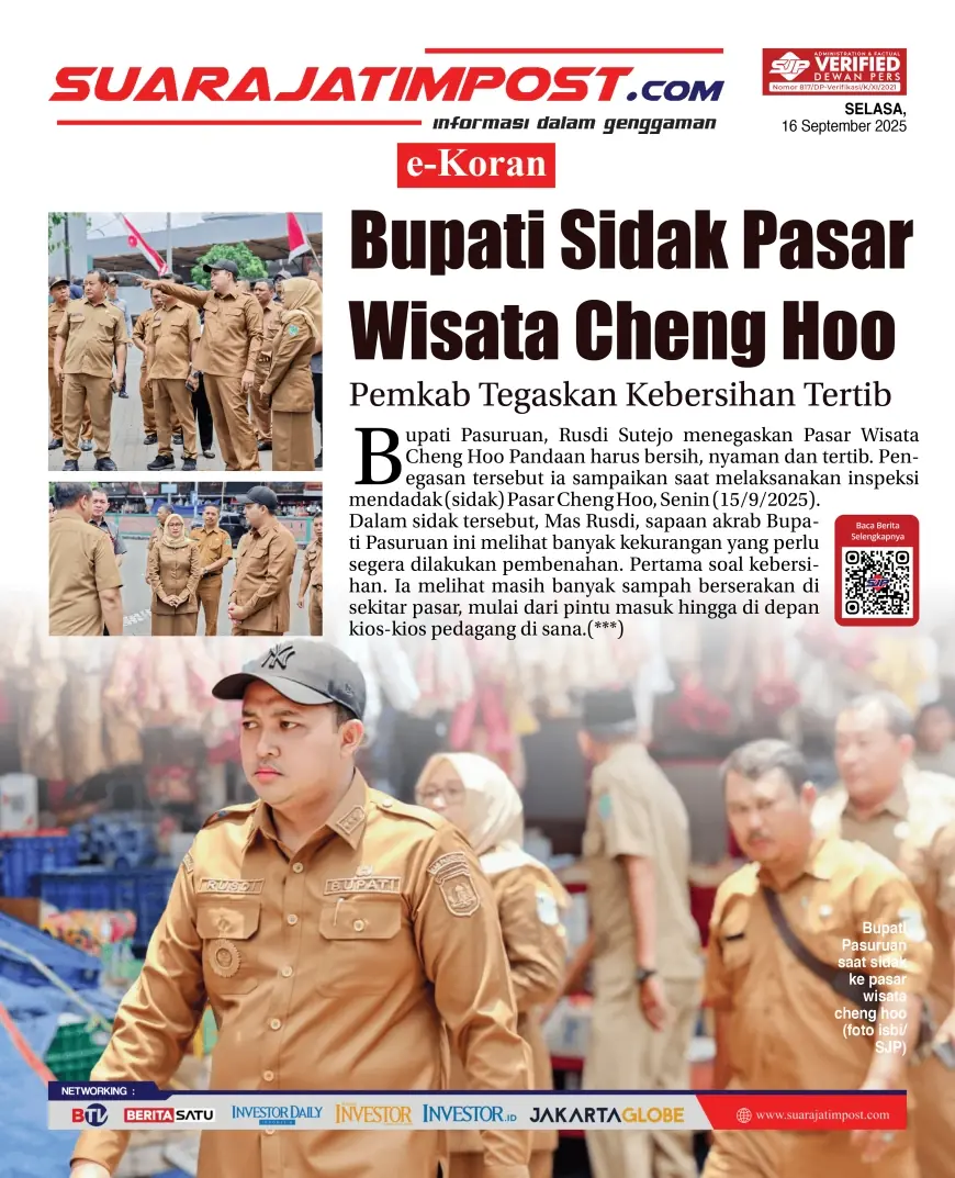 eKoran, Edisi Selasa, 16 September 2025