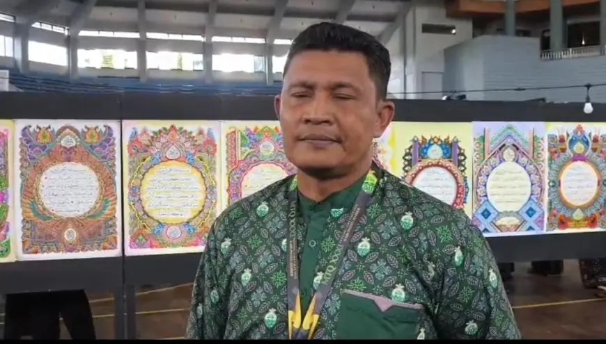MTQ XXXI Jatim di Jember, Lomba Kaligrafi Pikat Perhatian Penonton
