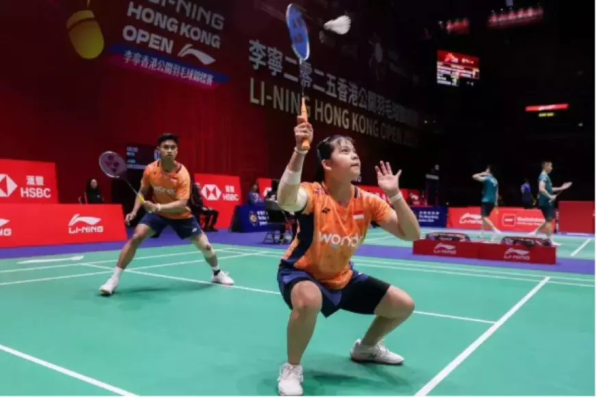 Main 63 Menit, Jafar - Felisha Gugur pada 16 Besar China Masters 2025