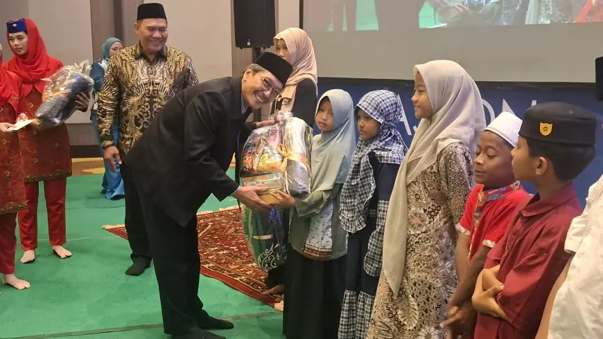 Harhubnas 2025, Dharma Lautan Utama Santuni Ratusan Anak Yatim di Gresik