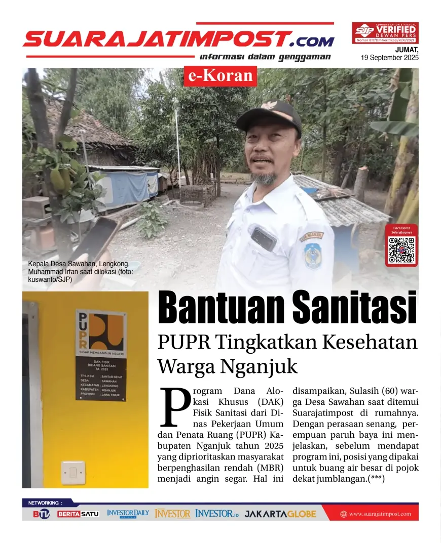 eKoran, Edisi Jumat, 19 September 2025