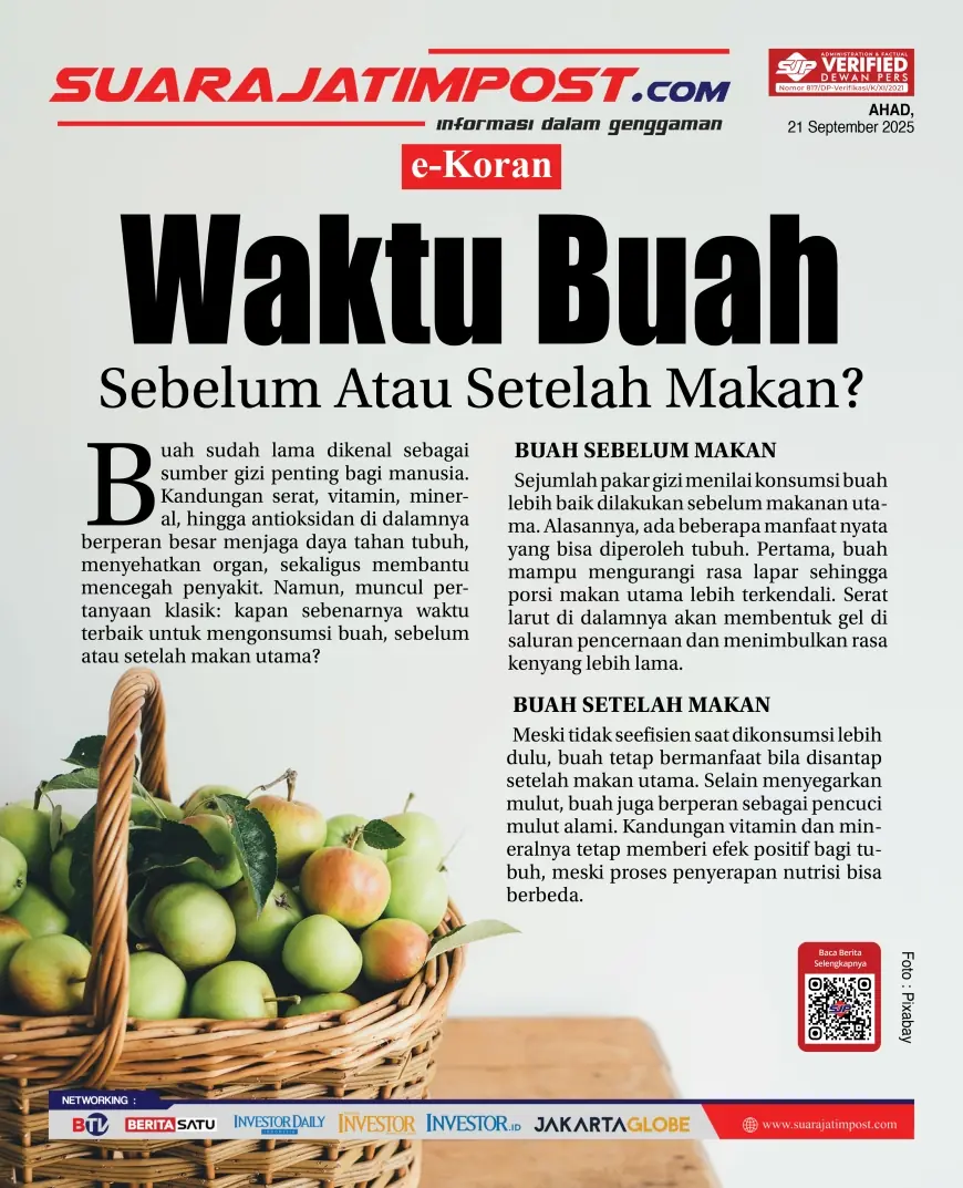 eKoran, Edisi Ahad, 21 September 2025