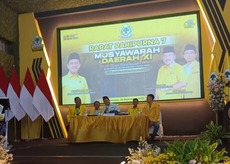 Sah! Ady Kriesna Kembali Pimpin Golkar Bondowoso