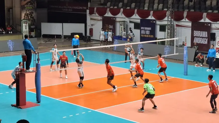 Juara Tiga Voli Piala Panglima TNI, Pasmar 2 Tekuk Nagasesa Kodim 0813 Bojonegoro