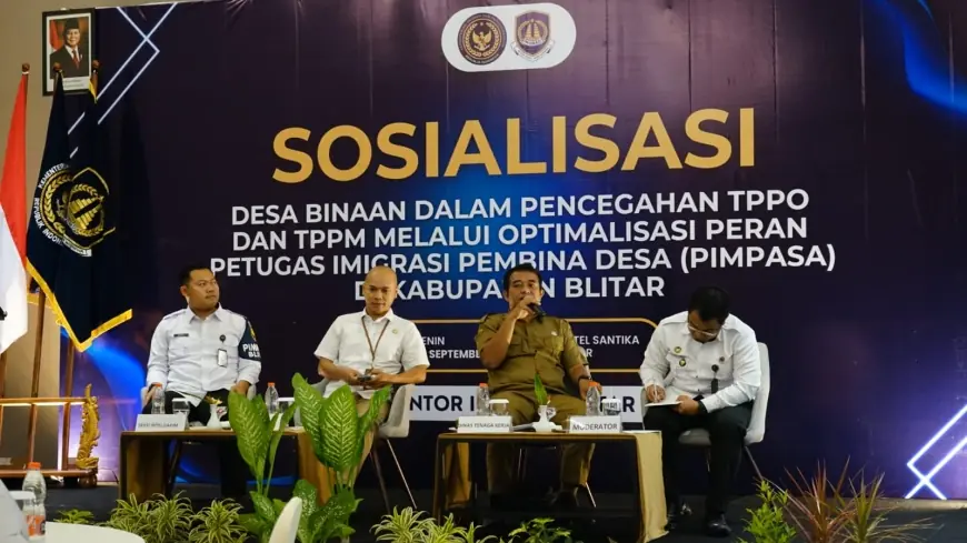 Cegah TPPO dan TPPM, Imigrasi Blitar Optimalkan Peran Desa Binaan