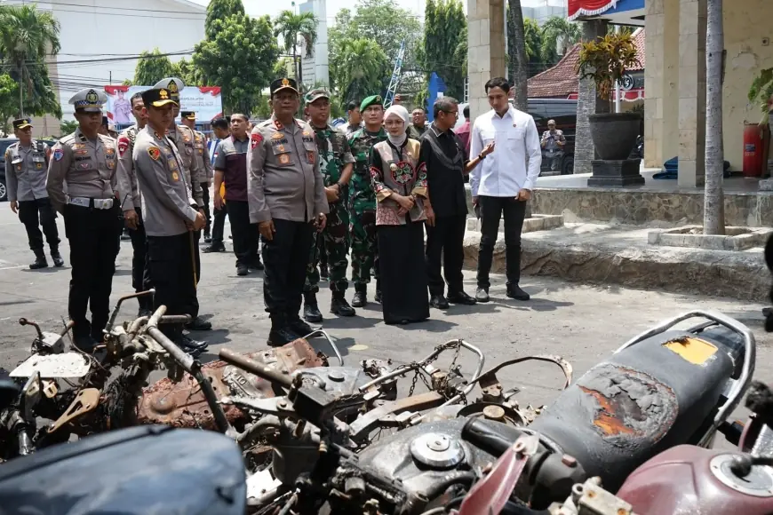 Sambut Kapolda Jatim ke Kota Kediri, Mbak Wali Dorong Kebersamaan Wujudkan Kediri Aman