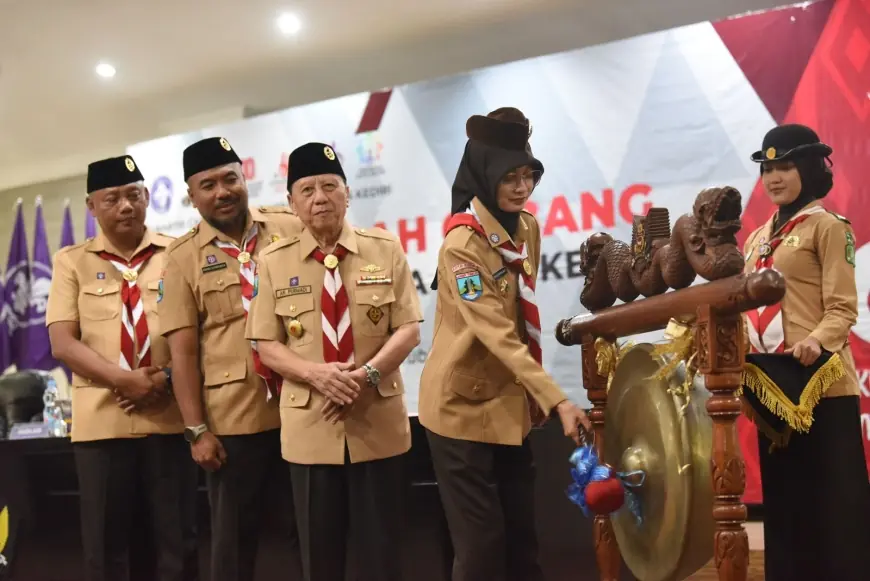 Mbak Wali Buka Musyawarah Cabang Pramuka Kota Kediri 2025, Momentum Konsolidasi dan Regenerasi