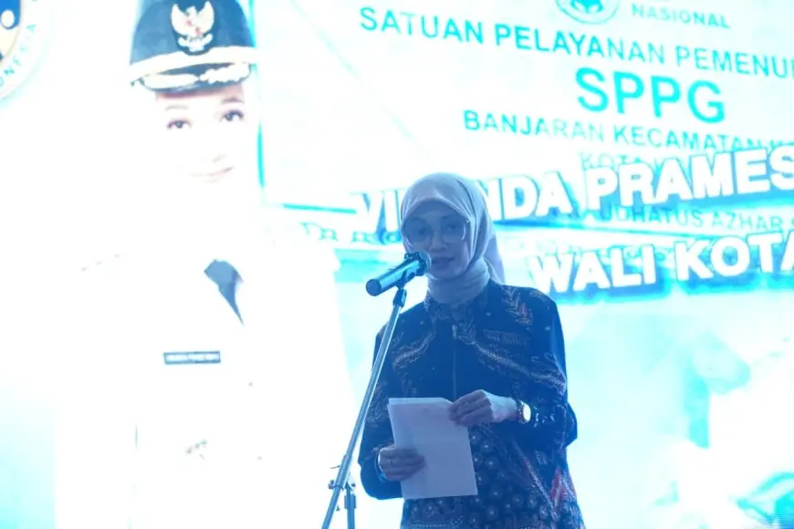 Resmikan SPPG Banjaran, Ini Pesan Wali Kota Kediri