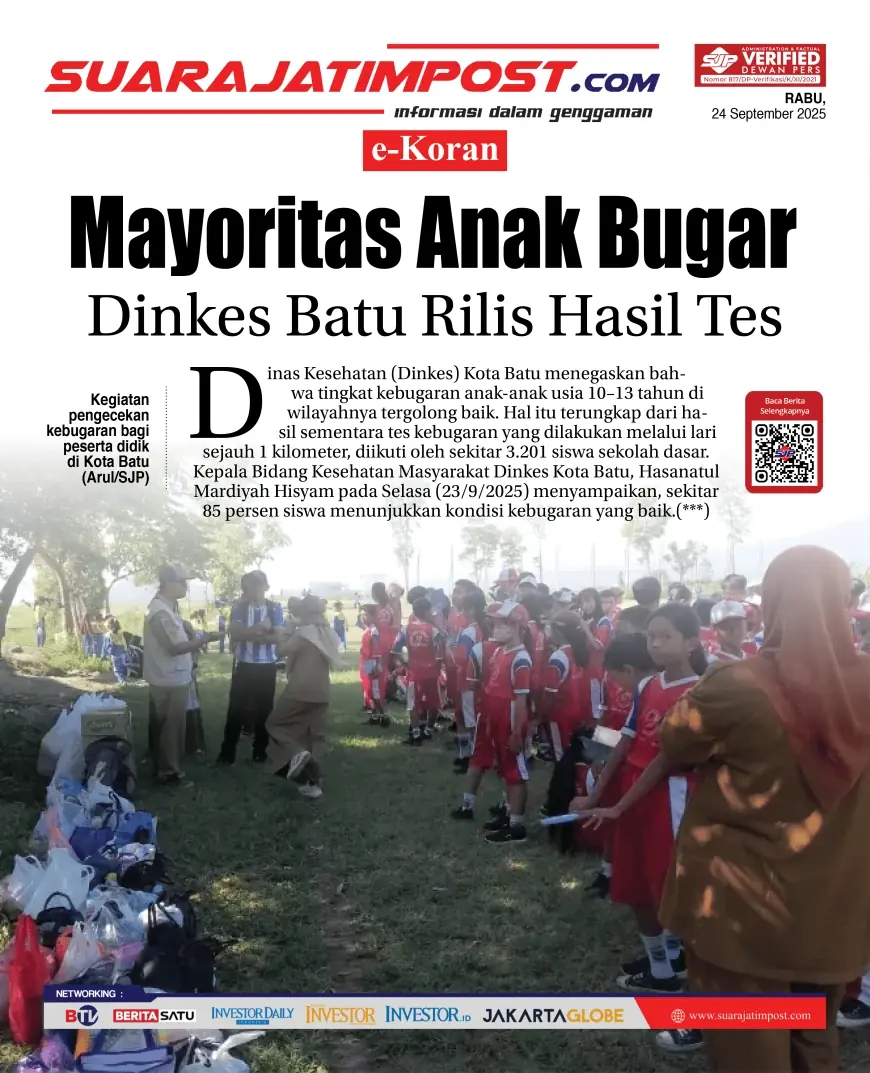 eKoran, Edisi Rabu, 24 September 2025