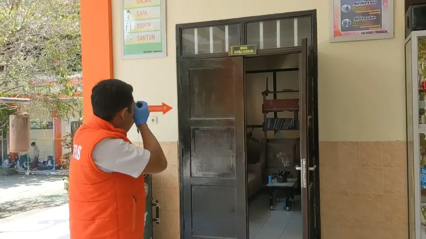 Komplotan Maling Bobol Brankas SMKN 1 Trenggalek