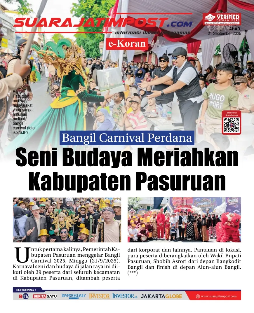 eKoran, Edisi Ahad, 21 September 2025