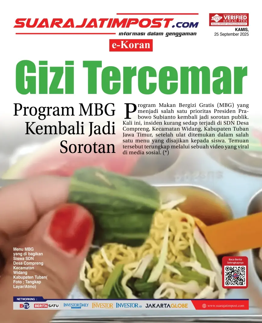 eKoran, Edisi Kamis, 25 September 2025