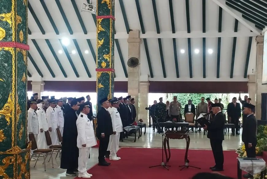Pesan Bupati Malang Sanusi saat Lantik Sekda Definitif hingga Direktur RS