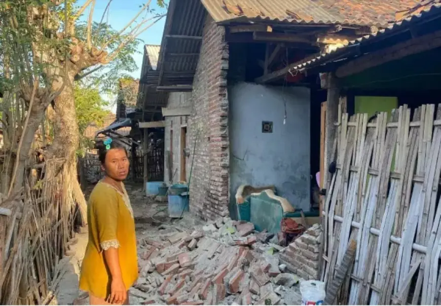 Gempa Banyuwangi Guncang Situbondo, Belasan Rumah dan Masjid Alami Kerusakan