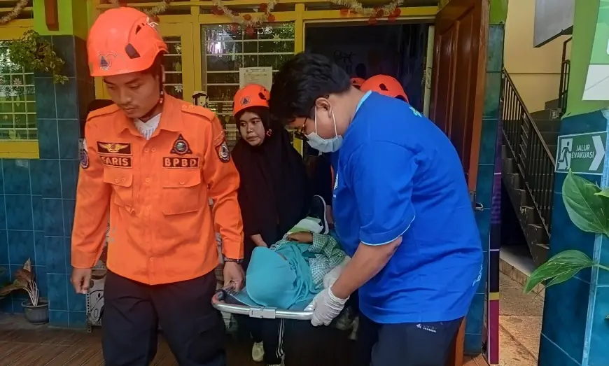 BPBD Jember Gelar Simulasi Edukasi Praktek Penanganan Bencana di Sekolah Dasar