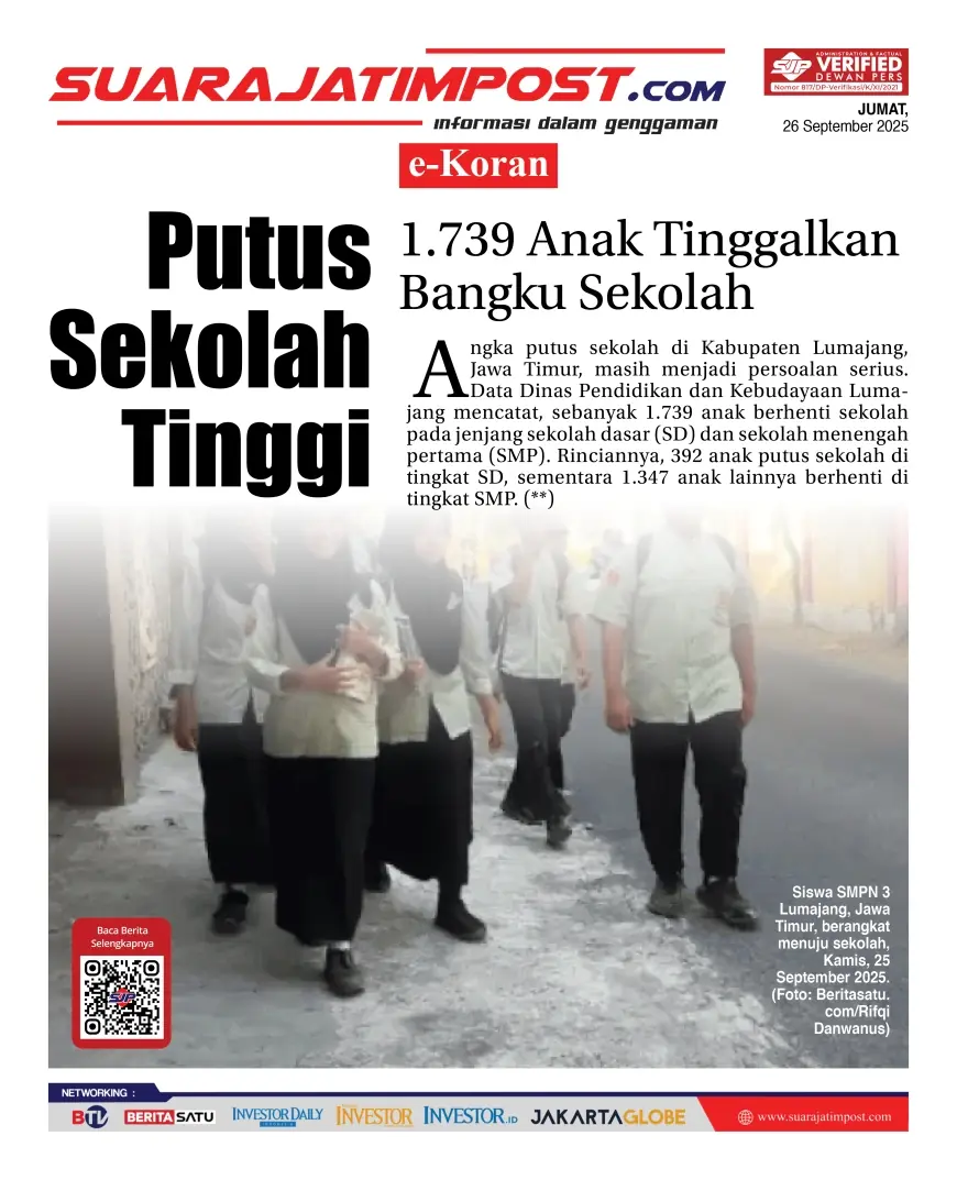 eKoran, Edisi Jumat, 26 September 2025