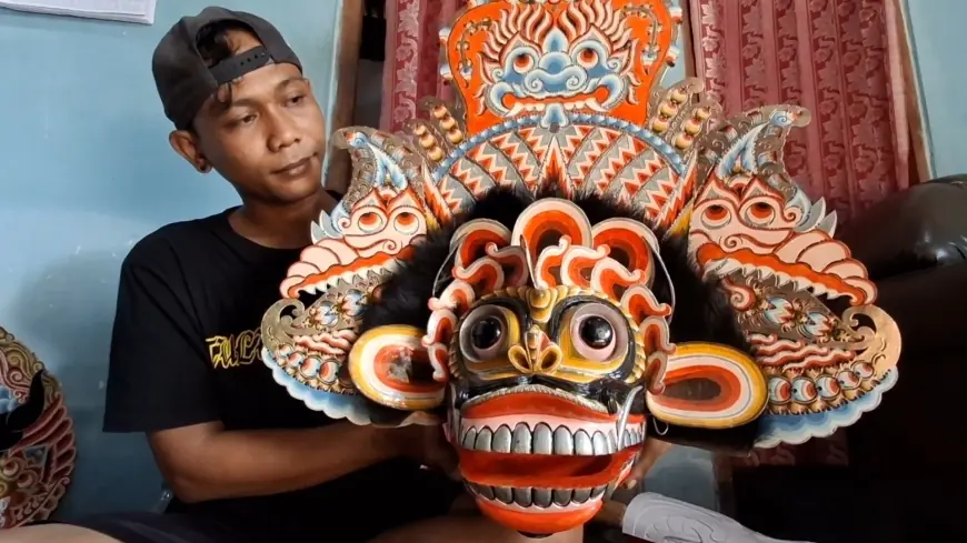Dari Hobi Jadi Rezeki, Karya Barongan Pemuda Tulungagung Merambah Kalimantan dan Sumatera