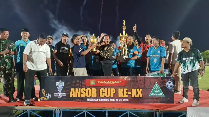 Ansor Cup ke-20, Natadiwirya Tawing Putra Juara Usai Taklukkan Ngrendeng FC