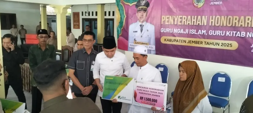 Program Bungadesaku, Bupati Jember Serap Aspirasi Guru Ngaji