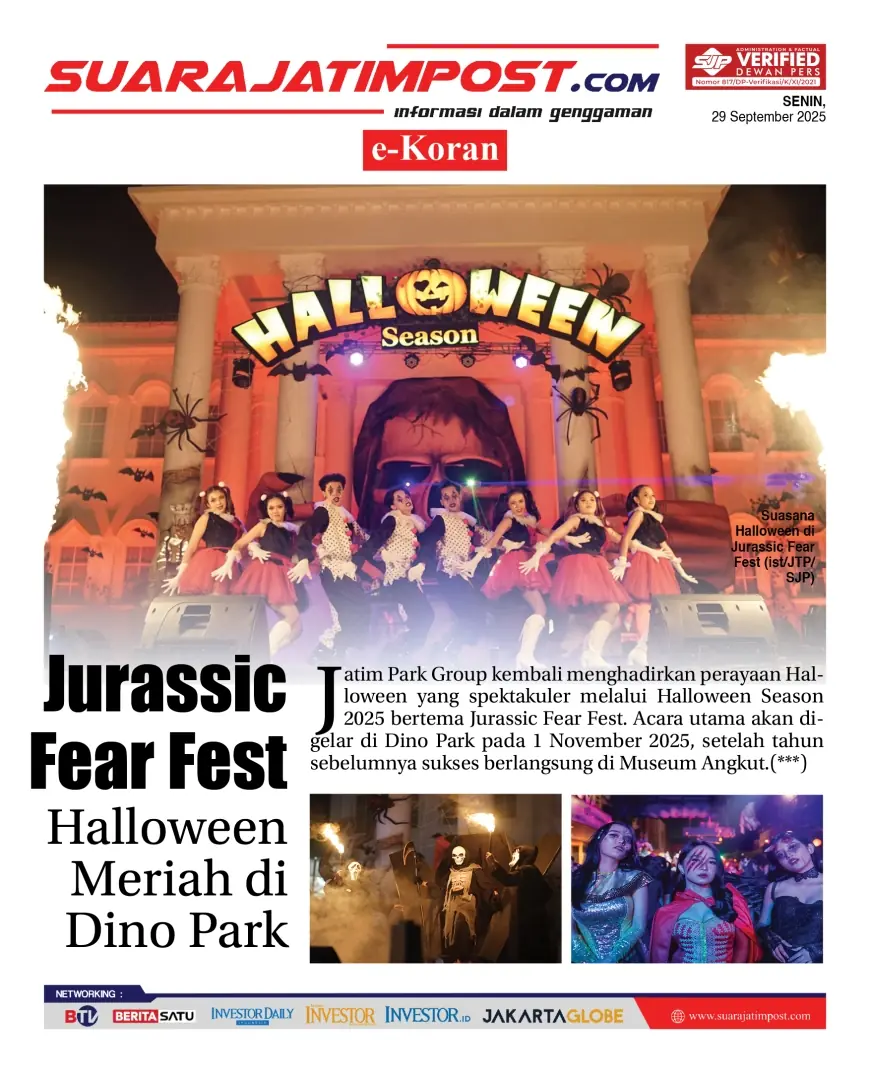 eKoran, Edisi Senin, 29 September 2025