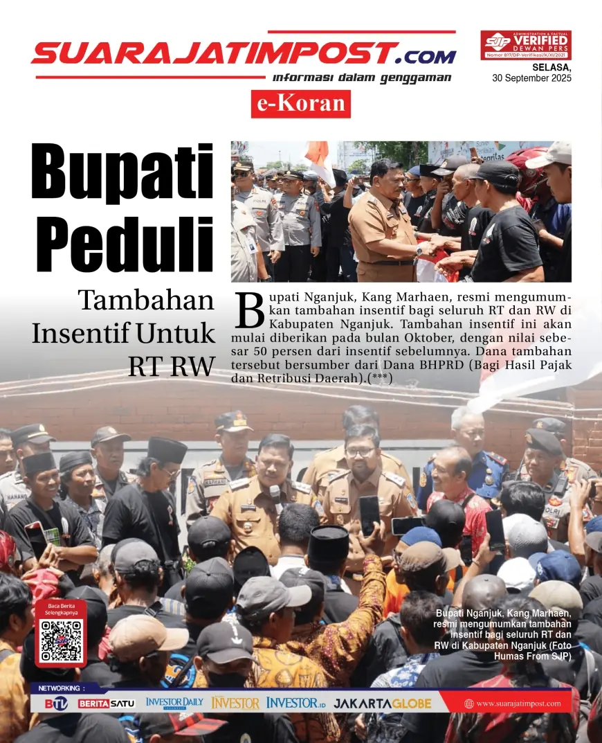 eKoran, Edisi Selasa, 30 September 2025