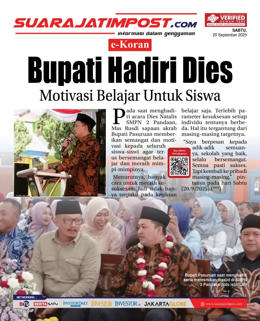 eKoran, Edisi Sabtu, 20 September 2025