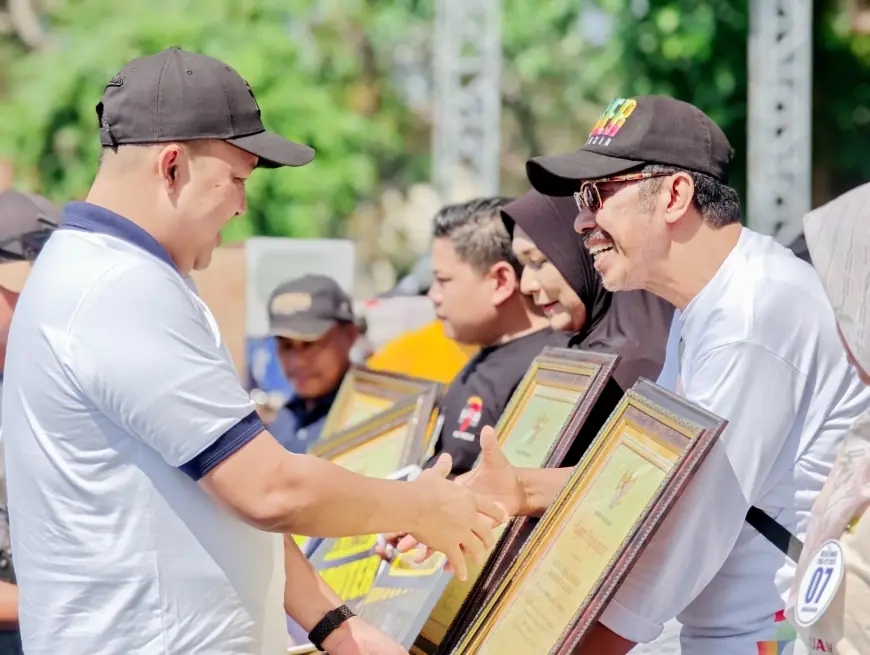 Panutan Pajak Daerah 2025, Bupati Pasuruan Apreasiasi Perusahaan dan Pemerintah Desa Sudah Taat Pajak