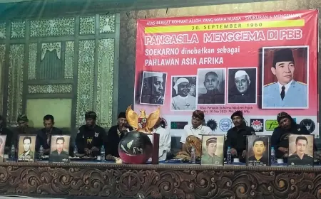 Berbagai Komunitas di Kediri Gelar Tasyakuran Pidato Bersejarah Bung Karno di PBB: Gema Pancasila di Dunia