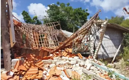 Gempa M 6,5 Guncang Sumenep, 64 Rumah Rusak di Pulau Sepudi