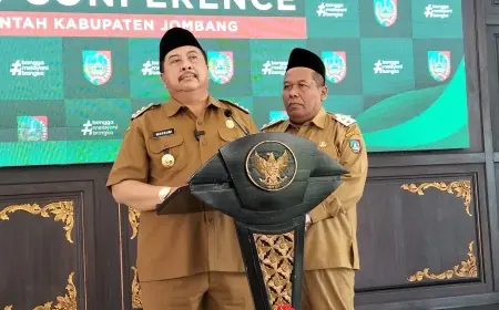 APBD Jombang 2026 Defisit Rp109,5 Miliar, Bupati Ungkap Langkah Utama