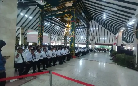 Ribuan ASN Baru P3K Tahap Kedua 2024 Resmi Mengabdi untuk Kabupaten Malang