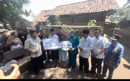 Bupati Nganjuk Salurkan Bantuan Rp20 Juta Kepada Warga Desa Kampungbaru
