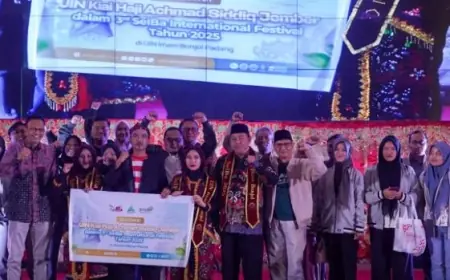 SeIBa di Sumbar 2025, UIN KHAS Jember Angkat Identitas Budaya Nusantara