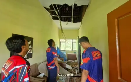 Dampak Gempa Sumenep di Bondowoso, Sejumlah Bangunan Sekolah dan Rumah Warga Rusak