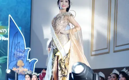 Siswa SMAK Frateran Surabaya Raih 4th Runner Up Puteri Kebaya Jawa Timur 2025