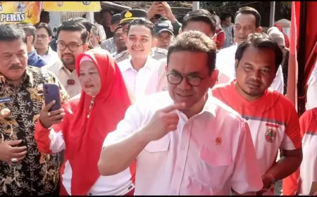 Mendag Blusukan ke Pasar Wage Nganjuk, Dorong KDMP Jadi Motor Penggerak Ekonomi Desa