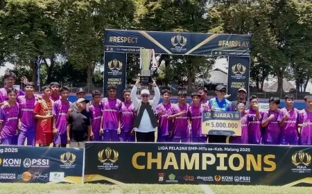 Piala Kapolres Malang 2025 Berakhir, Digadang Jadi Ajang Lahirkan Talenta Sepakbola Lokal