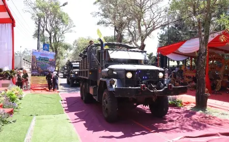 Festival Tabebuya 2025 Padukan Keindahan Alam dan Kekuatan Militer