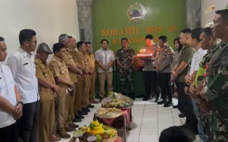 HUT ke-80 TNI di Karangploso Malang Jadi Momentum Penguatan Sinergi dan Kepedulian Sosial